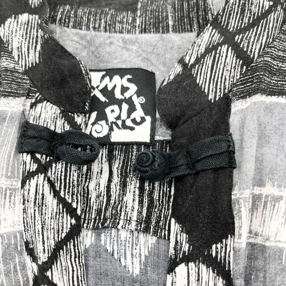 Jams World Womens Maxi Dress Size XSmall W335-Nori‎ Geometric USA Beach Resort - Picture 8 of 11